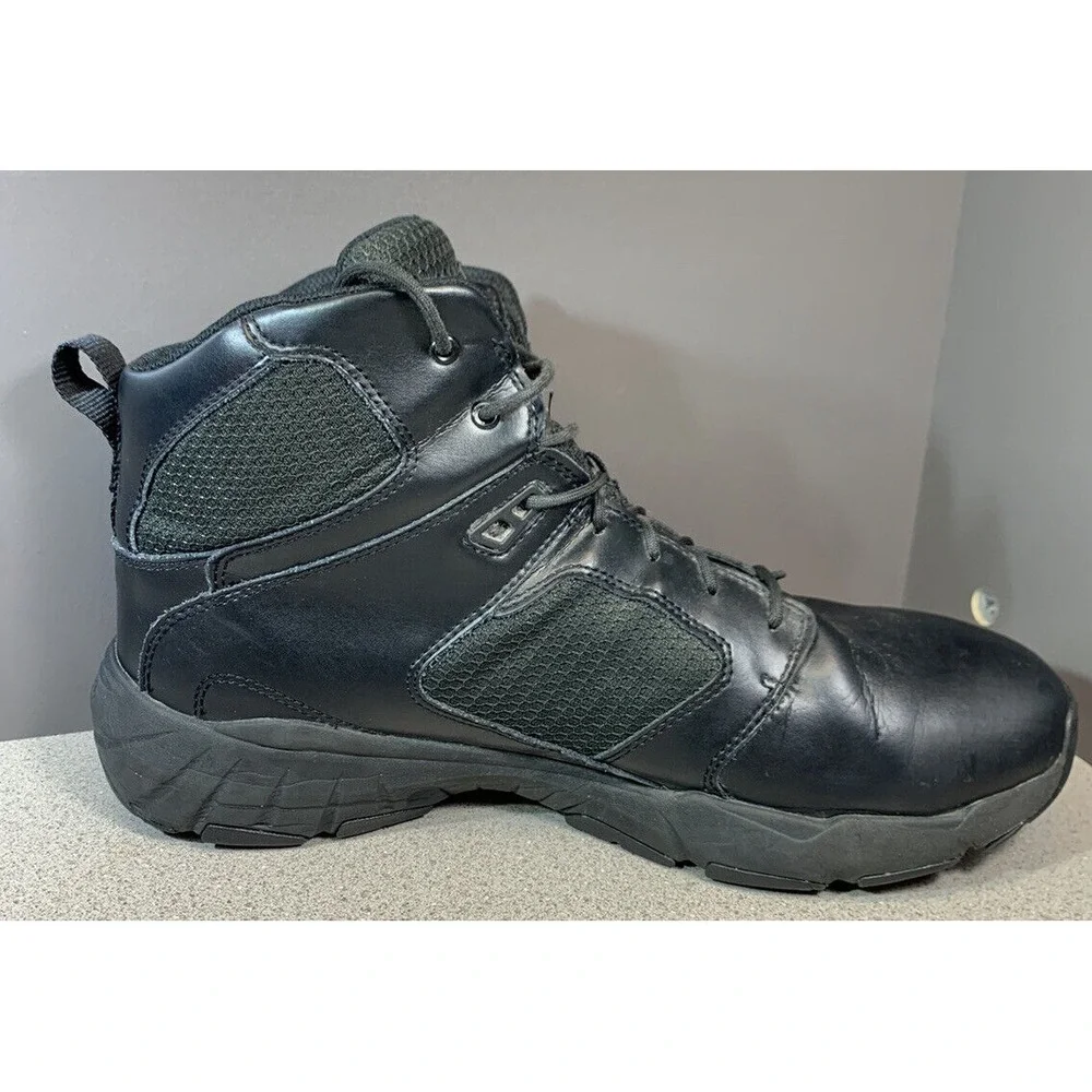 Merrell Men's Fullbench Mid Waterproof Black Tactical Hiking Boots J099439 Sz 12
